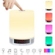 KoTeel LED Bluetooth Speaker, All-in-one Portable Wireless Bluetooth Speakers with LED Table Lamp, Alarm Clock...