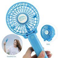 ETONG Handheld Rechargeable Fans 3 Speed Mini Fan Battery Operated Electric Personal Fans Foldable Fans Hand Bar... N3