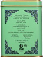 Harney and Sons Peppermint, Caffeine-Free Herbal 20 Sachets per Tin (1.4 Oz) N5