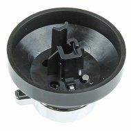 Belling Gas Hob Oven Cooker Knob Flame Control Switch (Black / Silver)