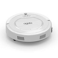 AGDA&reg;Robot Vacuum Cleaner Smart Automatic Mop Dual Brush Remote Control white
