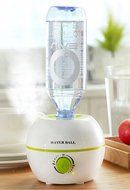 Water Ball Mini Noiseless Ultrasonic Humidifier GREEN - Free Voltage 100~240V Comes with EU Standard Plug - 1... N4