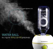 Water Ball Mini Noiseless Ultrasonic Humidifier GREEN - Free Voltage 100~240V Comes with EU Standard Plug - 1... N5