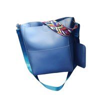 AutumnFall Women Shoulder Vintage Leather Female Bag Crossbody Shoulder Bags+Clutch Bag (Black) N6