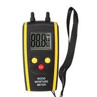 Alloet New Digital Accurate Moisture Temperature Meter Humidity Tester Detector Detection with LCD for Timber... N4