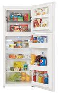 Danby DFF123C1WDB Frost-Free Refrigerator with Top-Mount Freezer, 12.3 Cubic Feet, White