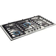 Bosch NGM8655UC 800 36" Stainless Steel Gas Sealed Burner Cooktop