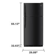 Kenmore 60419 18 cu. ft. Top Freezer Refrigerator w/ Wire Shelves - Black
