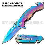 TF-759RB " Dragon Strikes " Rescue Style Spring Assist Knife 6P3gw 4.5" 7M1jo Rainbow ajsks ajskdkw dkkdwoqkd...