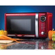 Nostalgia RMO770RED Retro Series 0.7 cu. ft. 700W Microwave Oven / Color: Red