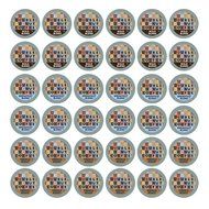Double Donut Bold and Dark Coffee Single Serve Cups for Keurig K Cup Brewer Variety Pack, 36 Count N4