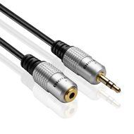 TNP AUX Headphone 3.5mm Extension Cable (3 Feet) - Male to Female Extender Audio Auxiliary Jack Adapter Wire Cord... N3