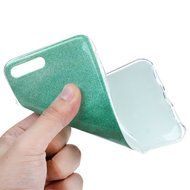 iPhone 7 Plus Case (5.5 inch) - Shockproof Flexible Soft TPU Rubber Skin Gel Bumper Protective Case Shiny Glitter... N15