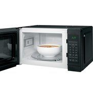 GE JEM3072DHBB 0.7 Cu. Ft. Black Countertop Microwave