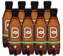 B-tea Kombucha Raw Organic Tea, Only 2g of Sugar, Probiotics and Prebiotic, Promotes Healthy Weight Loss, Kosher... N3