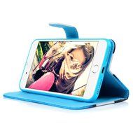 iPhone 7 Plus Case (5.5 inch) - Wallet Flip Stand Case PU Leather Case with Shockproof TPU Inner Bumper Colorful... N4