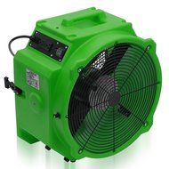 Contair SLANT 4000 CFM Commercial Axial Air Mover Fan Blower with GFCI Green N2