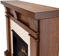Real Flame Porter Electric Fireplace - Walnut N3