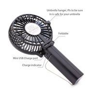 DOIOWN Handheld Portable Table Mini Fan Battery Rechargeable (Blue) N27