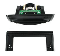 Cen-Tec Systems 39442 Vacport Sweep Inlet Valve with LED Lights, Black N3