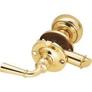 National Hardware V1953 Storm Door Latch in Solid Brass by National