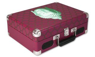 Vinyl Styl Groove Portable 3 Speed Turntable (Buddha Design) N2