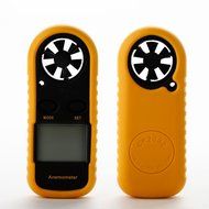 AGM&reg; Digital Handheld LCD Air Wind Speed Weather Scale Measure Gauge Meter Thermometer GM816 Anemometer. N4