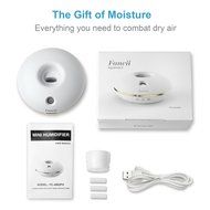 Fancii Cool Mist Personal Humidifier - Portable Mini Travel Tabletop Humidifier - USB &amp; Battery Operated, Water... N4