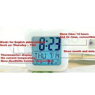 Yosa LED Colorful flash Touch lights princess Doll Clock toys alarm clock toys Dolls Accessories(L style) N2