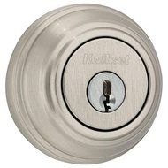 Kwikset R67BTAPCP Sat NI SGL Cyl Deadbolt by Kwikset