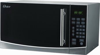 Oster OGB61101 1.1-Cubic-Feet Microwave Oven, Stainless Steel