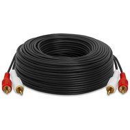 Cmple - RCA Stereo Audio Cable Male to Male -75 ft N7