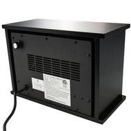 Life Pro Mini Fireplace Infrared Quartz Electric Space Heater Energy Efficient