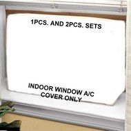 Window Air Conditioner Cover - Window/thru Wall - 2PC SET - Outdoor/Indoor - 27W, 18H, 22D and 27W, 18H, 4D -...