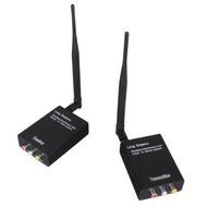 RioRand Wireless 3W Audio Video AV 2.4GHz Transmitter Sender Receiver CCTV with 8 Channels N5