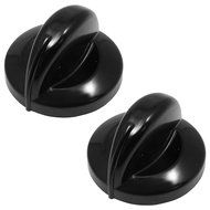 Indesit PV604IX Oven Cooker Hob Control Knob Switch (Black / Anthracite, Pack of 2)