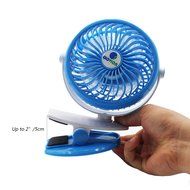 [Update Version with 6.5 Ft Micro Charging Cable] Glovion Baby Clip Stroller Fan - USB Rechargeable Portable Fan... N19