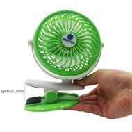 [Update Version with 6.5 Ft Micro Charging Cable] Glovion Baby Clip Stroller Fan - USB Rechargeable Portable Fan... N22
