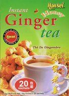 Honsei Instant Ginger Honey Tea (20 Sachets) 18 G/0.63oz - Product of Singapore