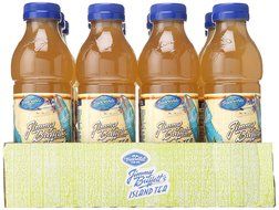 Tradewinds Jimmy Buffett&rsquo;s Island Tea, Pineapple Coconut White Tea 18.5-ounce plastic bottles (Pack of 12) N5