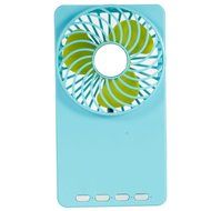 ELEGIANT Hand-held USB Rechargable 3 Speeds Portable Mini USB Summer Cooling Fan Personal Pocket Fan blue N21