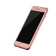 iPhone 7 Plus Full Body Hard Case--Inspirationc 360 All Round Protective Case for iPhone 7 Plus 5.5 Inch--Pink N3