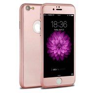 iPhone 7 Plus Full Body Hard Case--Inspirationc 360 All Round Protective Case for iPhone 7 Plus 5.5 Inch--Pink N4