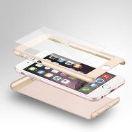 iPhone 7 Plus Full Body Hard Case--Inspirationc 360 All Round Protective Case for iPhone 7 Plus 5.5 Inch--Pink N9