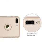 iPhone 7 Plus Full Body Hard Case--Inspirationc 360 All Round Protective Case for iPhone 7 Plus 5.5 Inch--Pink N10