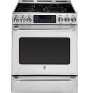 GE CS980STSS Cafe 30" Stainless Steel Electric Smoothtop Range - Convection