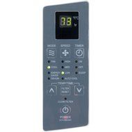 Haier ESA406N 6,000 BTU 115V Window-Mounted Air Conditioner and MagnaClik Remote with Braille N7