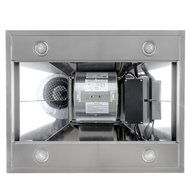 AKDY 30" Stainless Steel Island Mount Dual LED Touch Control Panel Kitchen Ductless Range Hood w/ Remote AZ-B02... N2