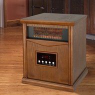 Electric Infrared Compact Heater&nbsp;Portable Indoor 1500 Watt 5200 BTU 1000 SQ FT Space N5