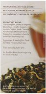 Numi Organic Tea Fair Trade Breakfast Blend - Morning Rise - Full Leaf Black Tea in Teabags, 18-Count Box (Pack... N3